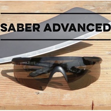 Очки защитные Wiley X Saber Advanced (Frame: Matte Black, Lens: Clear+Grey)