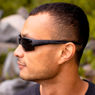 Очки защитные Wiley X WX Saint (Frame Matte Black, Lens Clear + Grey)