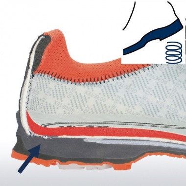 КРОССОВКИ HAIX BLACK EAGLE ADVENTURE 2.2 GTX LOW graphite-orange