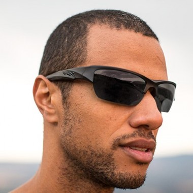 Очки защитные Wiley X WX Valor (Frame Matte Black, Lens Clear   Grey)