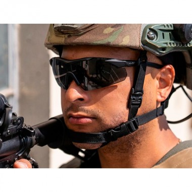 Очки защитные Wiley X WX Vapor Comm (Frame: Matte Black, Lens: Clear + Grey + Rust)