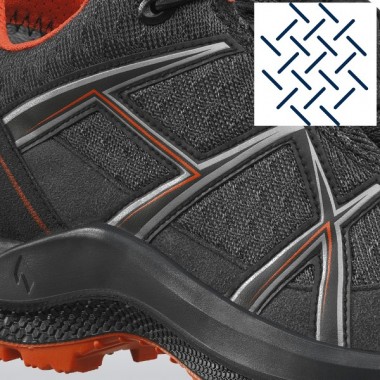 КРОССОВКИ HAIX BLACK EAGLE ADVENTURE 2.2 GTX LOW graphite-orange