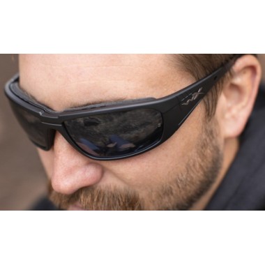 Очки защитные Wiley X WX Boss (Frame Matte Black, Lens Grey Silver Flash)