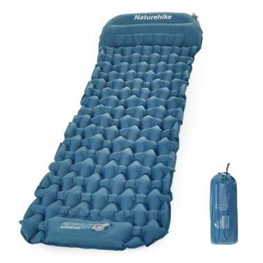 Матрас надувной NATUREHIKE FC-12, с насосом, 198х59х6.5см