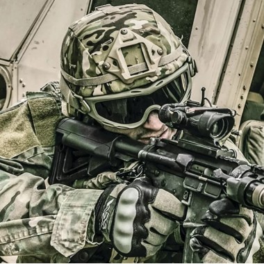 Маска защитная Wiley X WX Spear  (Frame: Matte Tan, Lens: Grey + Clear + Rust)