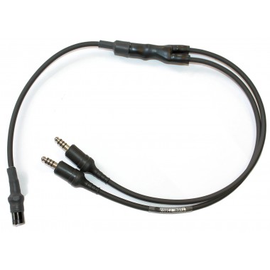 КАБЕЛЬ ДЛЯ ТАКТИЧЕСКИХ НАУШНИКОВ MSA-SORDIN SUPREME MIL CC DUAL COM