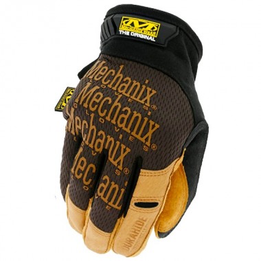 Перчатки Mechanix Work Leather Original Brown