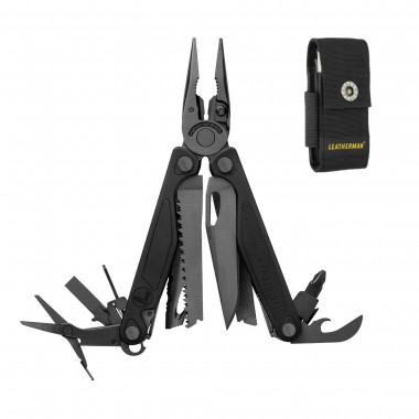 Мультитул LEATHERMAN Charge Plus Black, 19 инстр, 10см, чехол нейлон