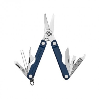 Мультитул LEATHERMAN Micra Navy, 10 инстр, 6,5см
