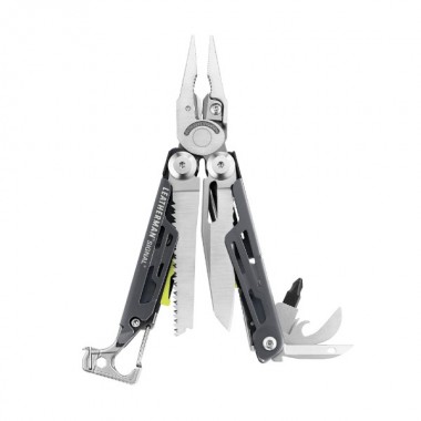 Мультитул LEATHERMAN Signal Gray 19 инстр., 7/11,4 см, чехол нейлон