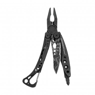 Мультитул LEATHERMAN Skeletool Topo Black, 7 инстр, 10см