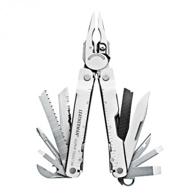 Мультитул LEATHERMAN Super Tool 300 Stainless, 19 инстр, 11,5см, чехол нейлон Molle