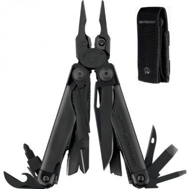 Мультитул LEATHERMAN Surge (black), 21 инстр, 11,5см, чехол нейлон Molle