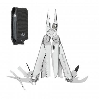 Мультитул LEATHERMAN Wave Plus, 18 инстр, 10см, чехол Molle