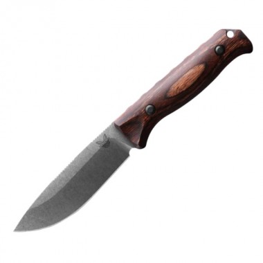Нож BENCHMADE Saddle Mountain Skinner, Wood, S30V клинок P 10,7 см