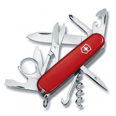 Нож перочинный Victorinox Explorer (1.6703) 91 мм, 16 функций, красный 