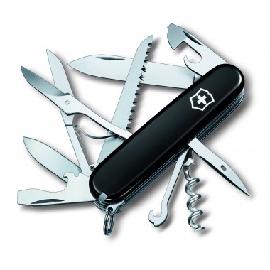 Нож перочинный Victorinox Huntsman (1.3713.3) 91 мм 15 функций черный 