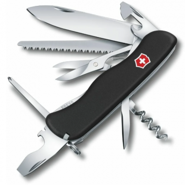 Нож перочинный Victorinox OUTRIDER (0.8513.3) 111мм 14 функций, черный