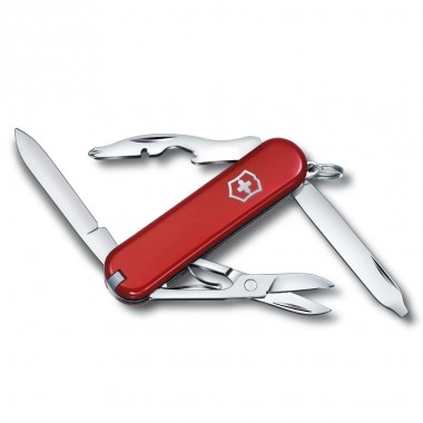 Нож перочинный Victorinox Rambler (0.6363) 58 мм, 10 функций, красный 