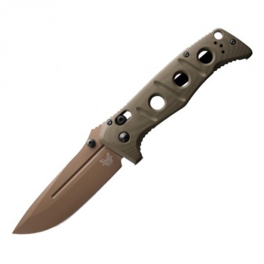 Нож складной BENCHMADE Adamas, G-10 OD Green, Cru-Wear клинок P 9,7 см