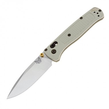 Нож складной BENCHMADE Bugout, Grivory Tan, S30V клинок P 8,2 см