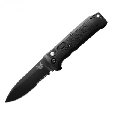 Нож складной BENCHMADE Casbah, Grivory Black, S30V клинок черн. PS 8,6 см