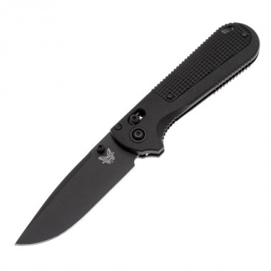 Нож складной BENCHMADE Redoubt, Grivory Black, D2 клинок черн. P 9 см