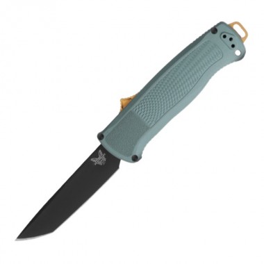 Нож складной BENCHMADE Shootout, Grivory Sage Green, Cru-Wear клинок черн. P 8,9 см