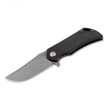 Нож складной BOKER Plus Golem, G10 Black, D2 клинок P 8,9 см