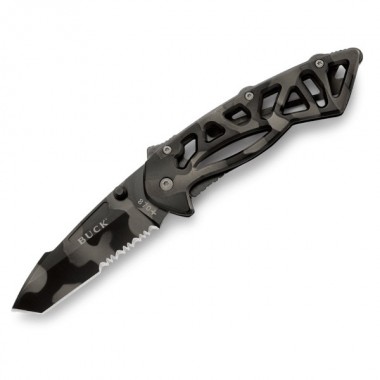 Нож складной BUCK 870 Bones, Stainless Black Camo, 420HC клинок P 7,6 см