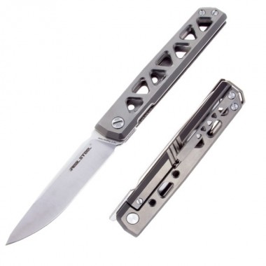 Нож складной Real Steel Bruns Titanium