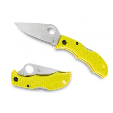 Нож складной SPYDERCO Ladybug 3 Salt Yellow