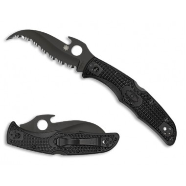 Нож складной SPYDERCO Matriarch 2 Emerson Opener Black