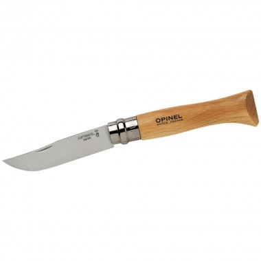 НОЖ OPINEL СЕРИИ TRADITION №12, КЛИНОК 12СМ., УГЛЕРОДИСТАЯ СТАЛЬ, РУКОЯТЬ - БУК (6 ШТ./УП.)