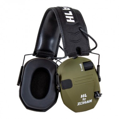 Активные наушники HL by ZOHAN EM025, NRR 23dB, Green