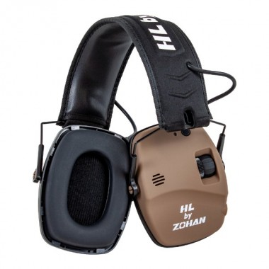 Активные наушники HL by ZOHAN EM030, NRR 22dB, Bluetooth, Brown