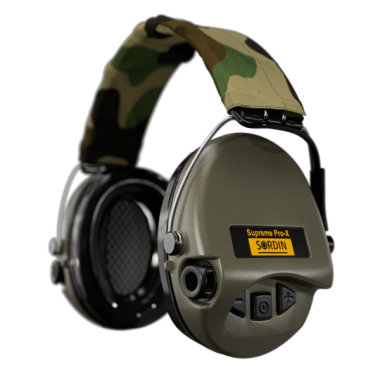 АКТИВНЫЕ НАУШНИКИ SUPREME PRO X КАМУФЛЯЖ