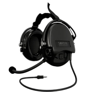 ДВУХКАНАЛЬНЫЕ ТАКТИЧЕСКИЕ НАУШНИКИ SUPREME MIL CC (NECKBAND)