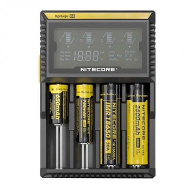 Зарядное устройство NITECORE D4 (IMR/Liion/LifeP04 26650-16340; Ni-MH/Ni-Cd AA-C)