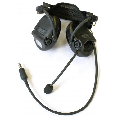 ТАКТИЧЕСКИЕ НАУШНИКИ SUPREME MIL CC SLIM SINGLE COM, NECKBAND