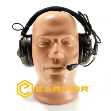 Активная гарнитура EARMOR M32-FG (MOD3), зеленая