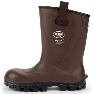 САПОГИ BEKINA RIGLITE X Fur 04 brown