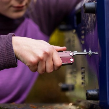 Мультитул LEATHERMAN Rebar Mossy Slate, 17 инстр, 10,16см, чехол нейлон