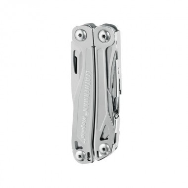 Мультитул LEATHERMAN Wingman Stainless, 14 инстр, 10см, чехол нейлон