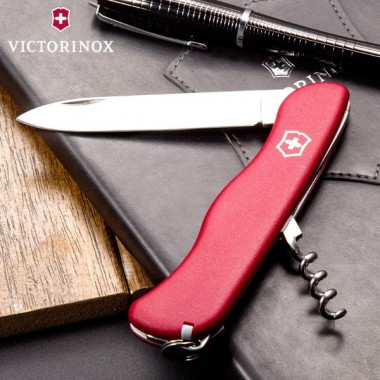 Нож перочинный Victorinox ALPINEER (0.8323) 111мм, 5 функций, красный