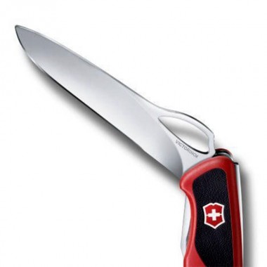 Нож перочинный Victorinox RangerGrip 79 (0.9563.MC) 130 мм 12 функций красный/черный