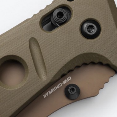 Нож складной BENCHMADE Adamas, G-10 OD Green, Cru-Wear клинок PS 9,7 см