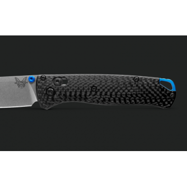 Нож складной BENCHMADE Bugout, Carbon Black, S90V клинок P 8,2 см