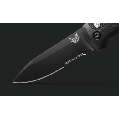 Нож складной BENCHMADE Casbah, Grivory Black, S30V клинок черн. PS 8,6 см