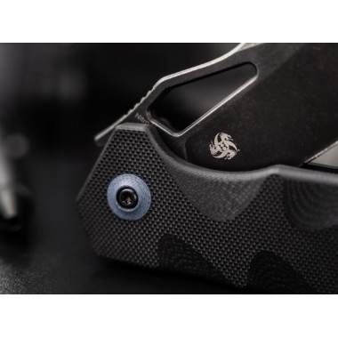 Нож складной BOKER Plus Kirke, G10 Black, Nitro-V клинок черн. P 8,6 см